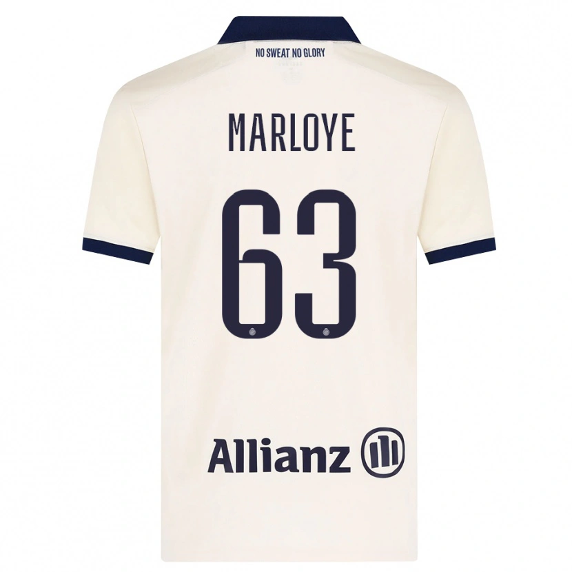 Danxen Dame Sacha Marloye #63 Beige Svart Bortetrøye Drakt Trøye 2026/27 Skjorter T-Skjorte