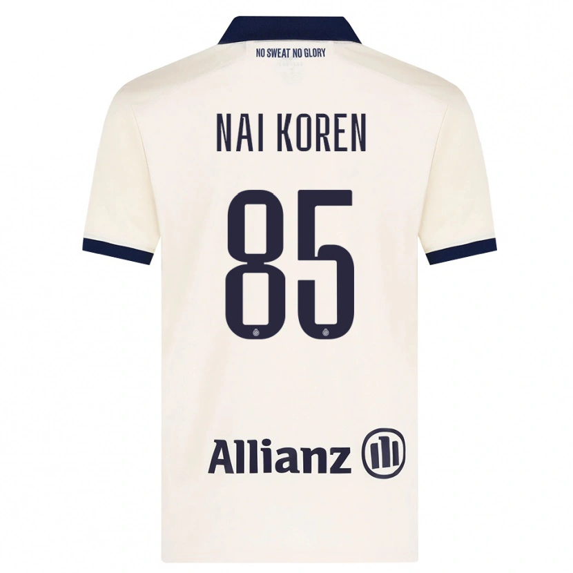 Danxen Dame Tian Nai Koren #85 Beige Svart Bortetrøye Drakt Trøye 2026/27 Skjorter T-Skjorte