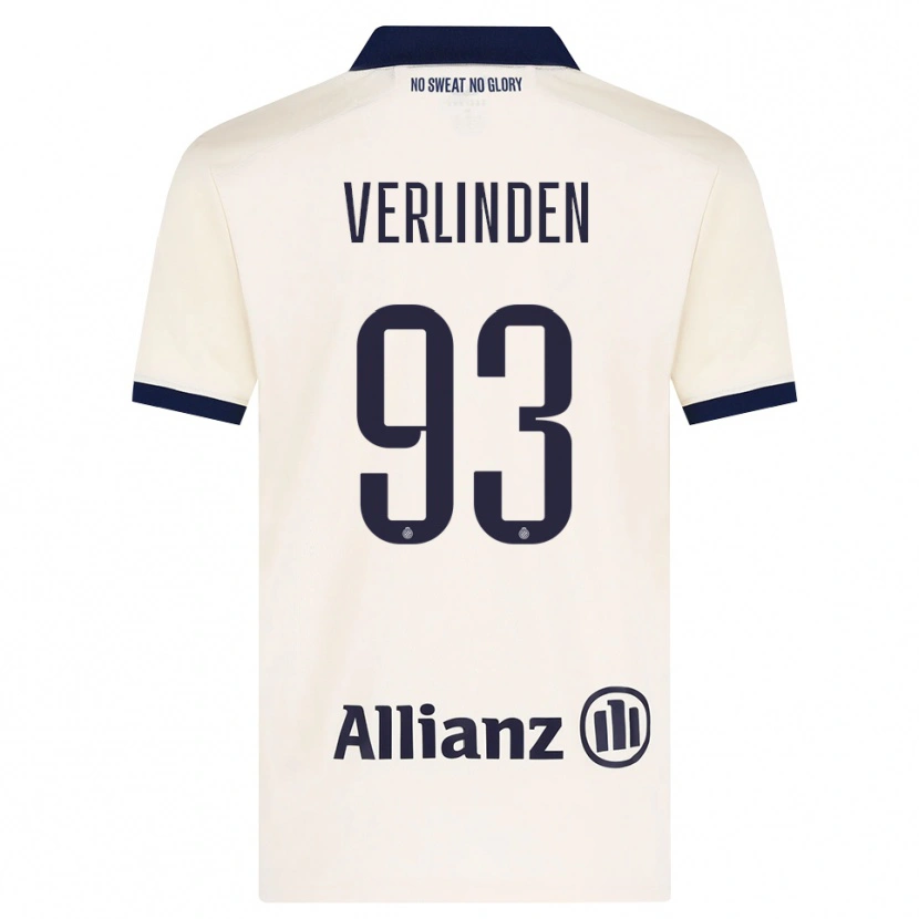 Danxen Dame Wout Verlinden #93 Beige Svart Bortetrøye Drakt Trøye 2026/27 Skjorter T-Skjorte