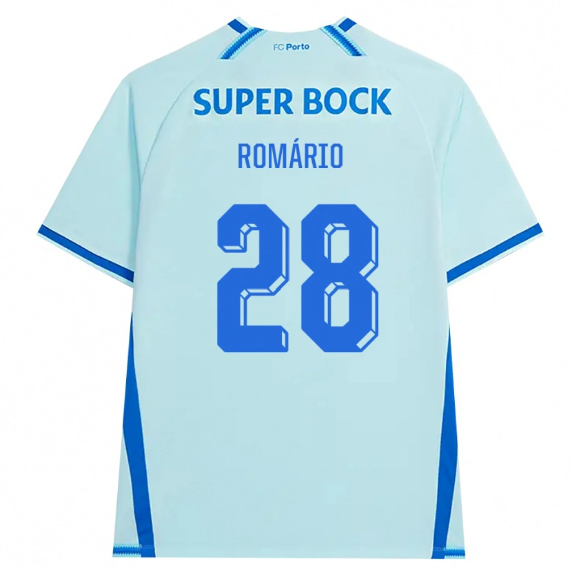 Danxen Dame Romario Baro #28 Lyseblå Blå Tredje Sett Drakt Trøye 2026/27 Skjorter T-Skjorte