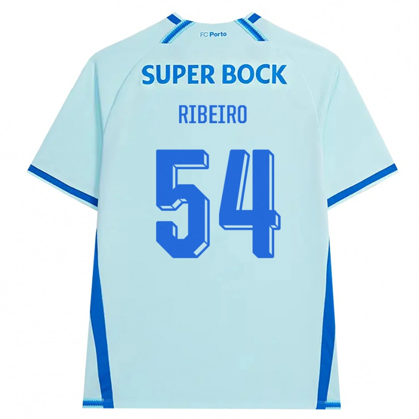 Danxen Dame António Ribeiro #54 Lyseblå Blå Tredje Sett Drakt Trøye 2026/27 Skjorter T-Skjorte