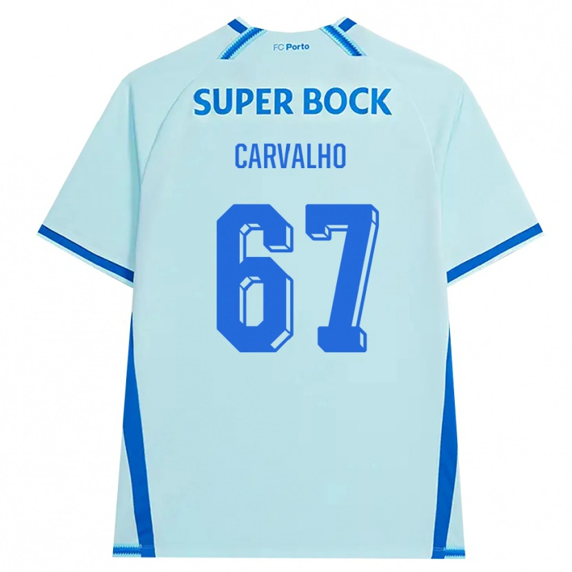 Danxen Dame Guilherme Carvalho #67 Lyseblå Blå Tredje Sett Drakt Trøye 2026/27 Skjorter T-Skjorte