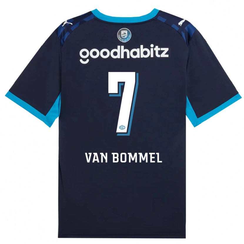 Danxen Dame Ruben Van Bommel #7 Blå Dodger Kongeblå Tredje Sett Drakt Trøye 2026/27 Skjorter T-Skjorte