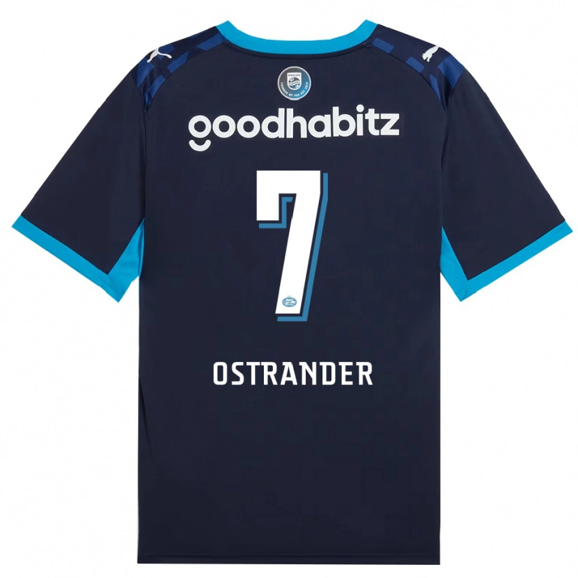 Danxen Dame William Ostrander #7 Blå Dodger Kongeblå Tredje Sett Drakt Trøye 2026/27 Skjorter T-Skjorte