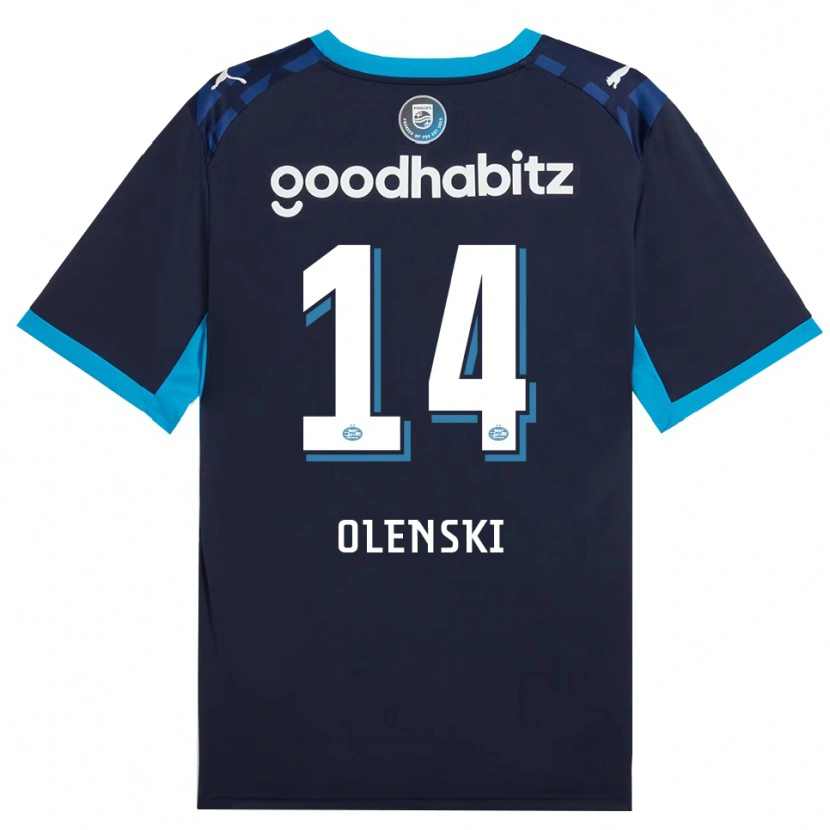 Danxen Dame Rayjen Olenski #14 Blå Dodger Kongeblå Tredje Sett Drakt Trøye 2026/27 Skjorter T-Skjorte