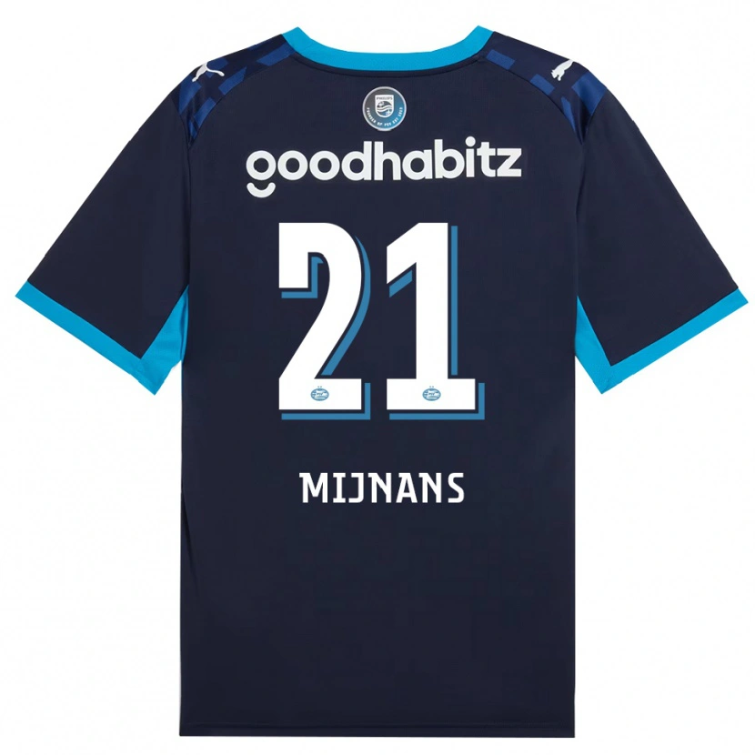 Danxen Dame Sven Mijnans #21 Blå Dodger Kongeblå Tredje Sett Drakt Trøye 2026/27 Skjorter T-Skjorte
