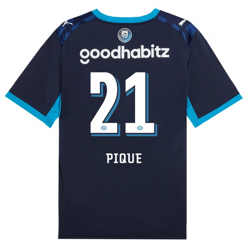 Danxen Dame Naomi Piqué #21 Blå Dodger Kongeblå Tredje Sett Drakt Trøye 2026/27 Skjorter T-Skjorte