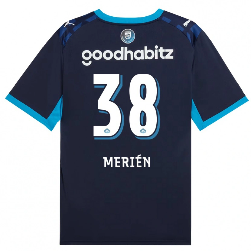 Danxen Dame Fabian Merién #38 Blå Dodger Kongeblå Tredje Sett Drakt Trøye 2026/27 Skjorter T-Skjorte
