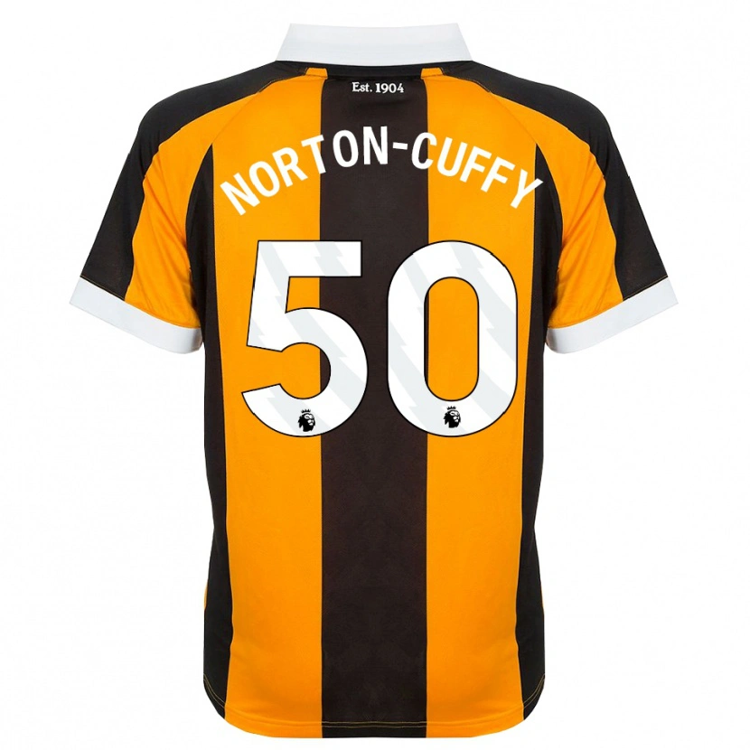 Danxen Dame Brooke Norton-Cuffy #50 Oransje Svart Hvit Hjemmetrøye Drakt Trøye 2026/27 Skjorter T-Skjorte
