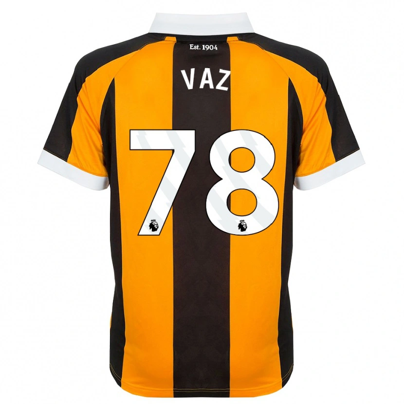 Danxen Dame Robinio Vaz #78 Oransje Svart Hvit Hjemmetrøye Drakt Trøye 2026/27 Skjorter T-Skjorte