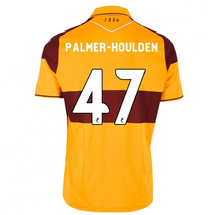 Danxen Dame Seb Palmer-Houlden #47 Brun Oransje Hjemmetrøye Drakt Trøye 2026/27 Skjorter T-Skjorte