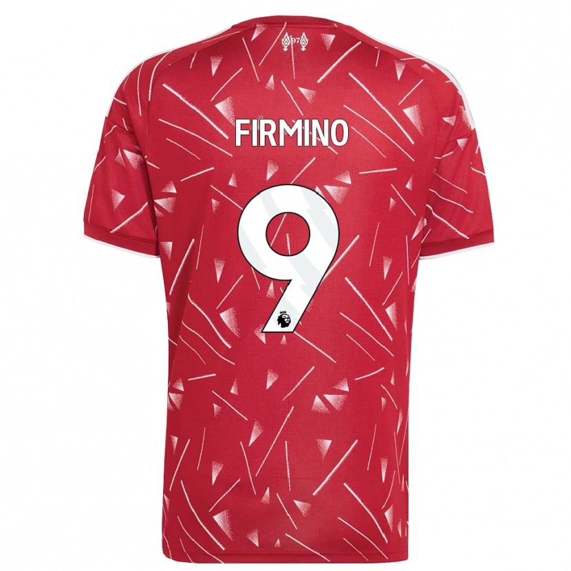 Danxen Barn Roberto Firmino #9 Hvit Rød Hjemmetrøye Drakt Trøye 2026/27 Skjorter T-Skjorte