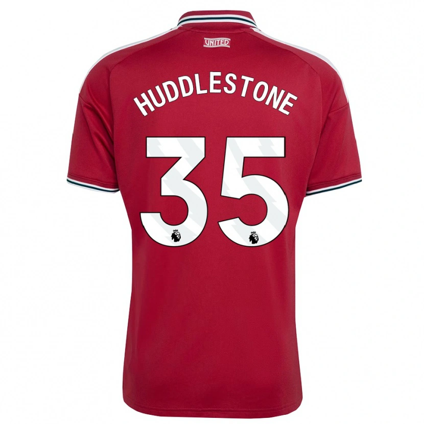 Danxen Barn Tom Huddlestone #35 Rød Gul Hvit Hjemmetrøye Drakt Trøye 2026/27 Skjorter T-Skjorte