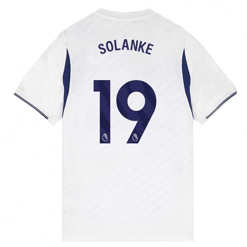 Danxen Barn Dominic Solanke #19 Hvit Rød Lilla Hjemmetrøye Drakt Trøye 2026/27 Skjorter T-Skjorte