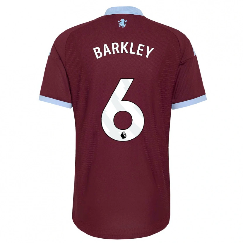 Danxen Barn Ross Barkley #6 Blå Kornblomst Burgunder Hjemmetrøye Drakt Trøye 2026/27 Skjorter T-Skjorte