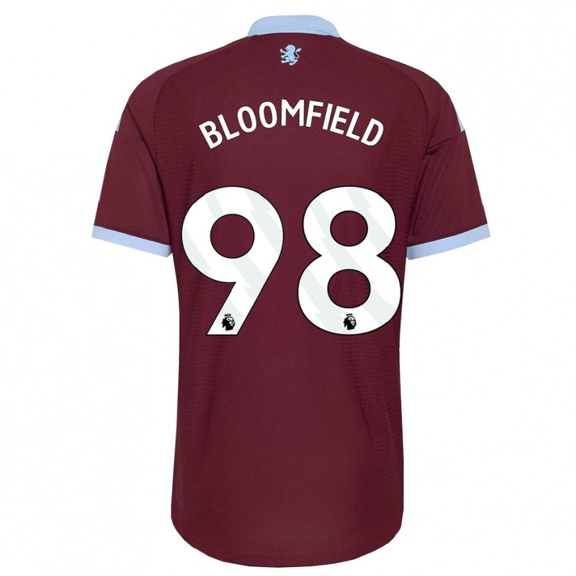 Danxen Barn Teddie Bloomfield #98 Blå Kornblomst Burgunder Hjemmetrøye Drakt Trøye 2026/27 Skjorter T-Skjorte