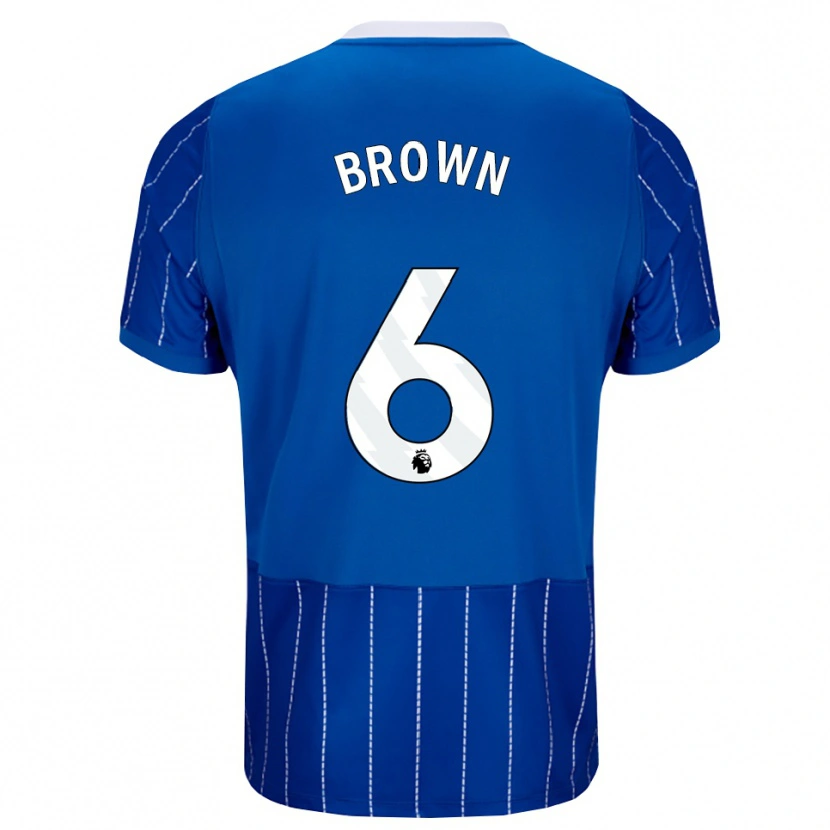 Danxen Barn Harrison Brown #6 Mellomblå Hvit Hjemmetrøye Drakt Trøye 2026/27 Skjorter T-Skjorte