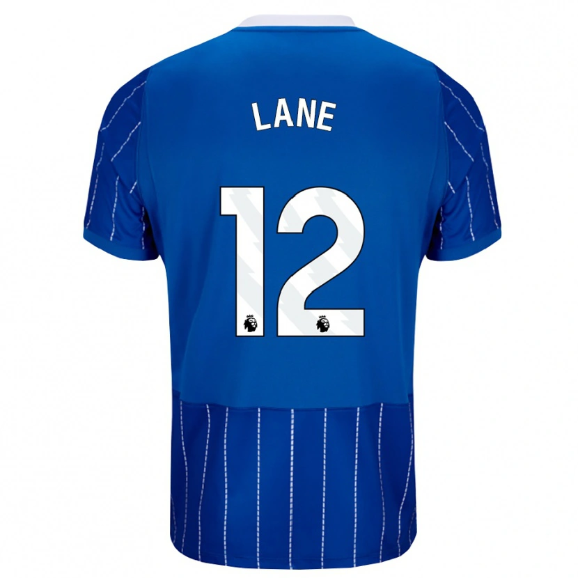 Danxen Barn Darius Lane #12 Mellomblå Hvit Hjemmetrøye Drakt Trøye 2026/27 Skjorter T-Skjorte