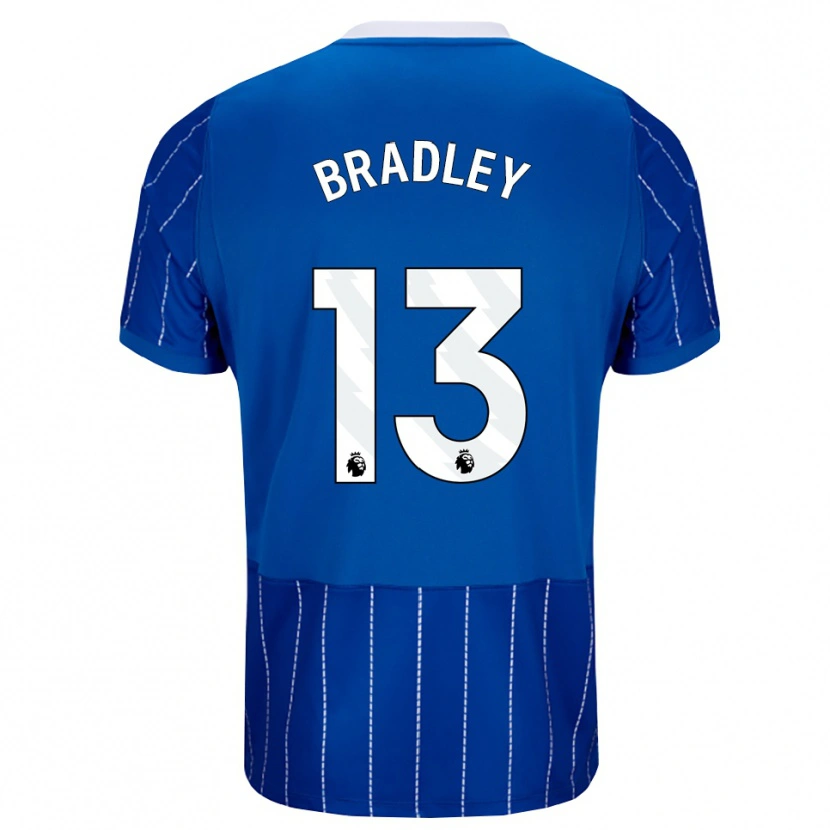 Danxen Barn Cash Bradley #13 Mellomblå Hvit Hjemmetrøye Drakt Trøye 2026/27 Skjorter T-Skjorte