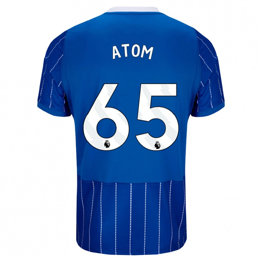 Danxen Barn Noel Atom #65 Mellomblå Hvit Hjemmetrøye Drakt Trøye 2026/27 Skjorter T-Skjorte