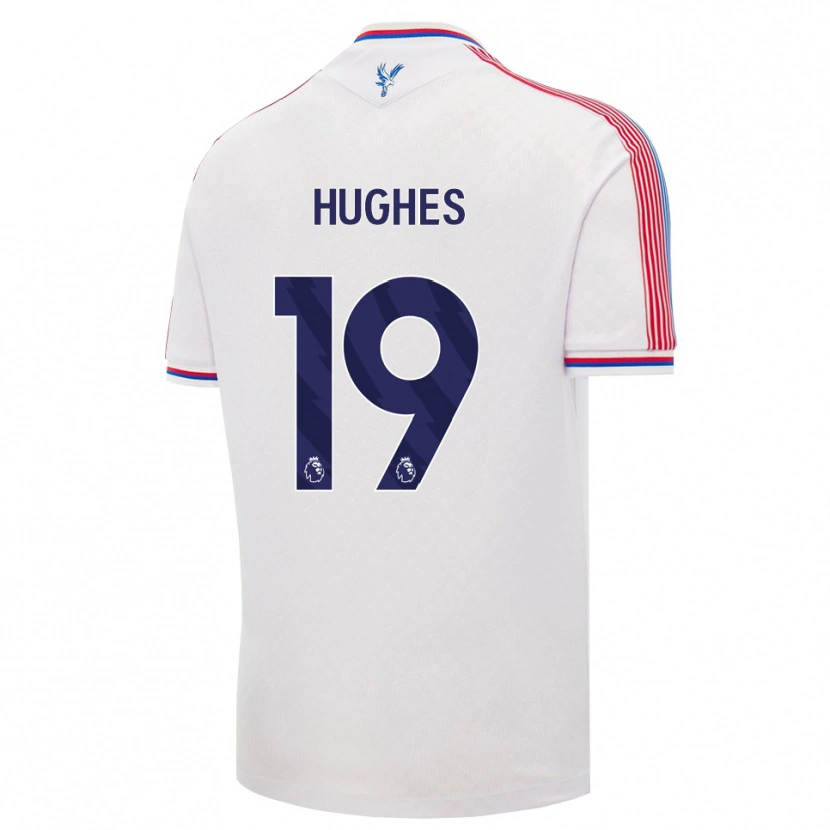 Danxen Barn Will Hughes #19 Hvit Rød Blå Hjemmetrøye Drakt Trøye 2026/27 Skjorter T-Skjorte