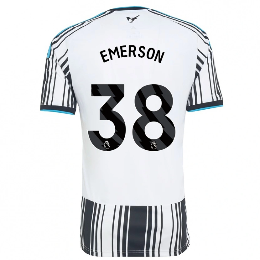 Danxen Barn Johnny Emerson #38 Himmelblå Svart Hvit Hjemmetrøye Drakt Trøye 2026/27 Skjorter T-Skjorte