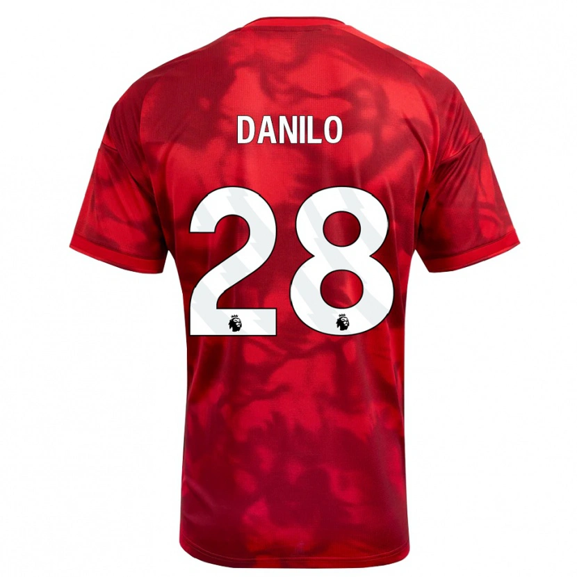 Danxen Barn Danilo #28 Krimshvit Hjemmetrøye Drakt Trøye 2026/27 Skjorter T-Skjorte