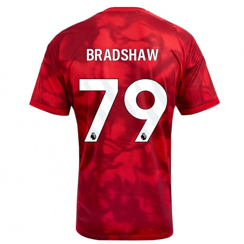 Danxen Barn Alfie Bradshaw #79 Krimshvit Hjemmetrøye Drakt Trøye 2026/27 Skjorter T-Skjorte