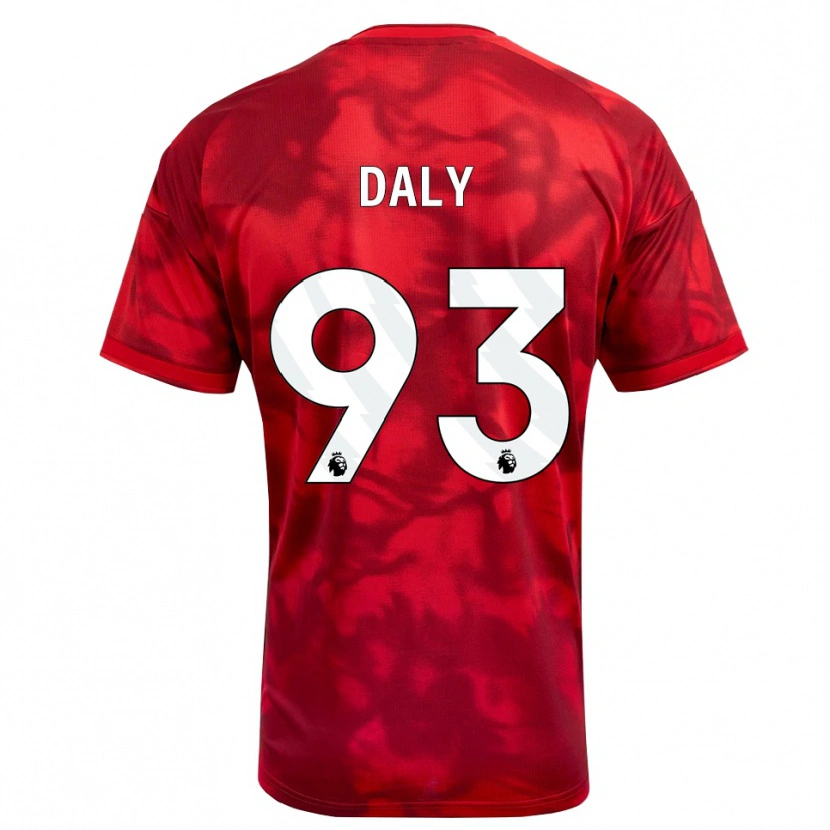 Danxen Barn Cormac Daly #93 Krimshvit Hjemmetrøye Drakt Trøye 2026/27 Skjorter T-Skjorte
