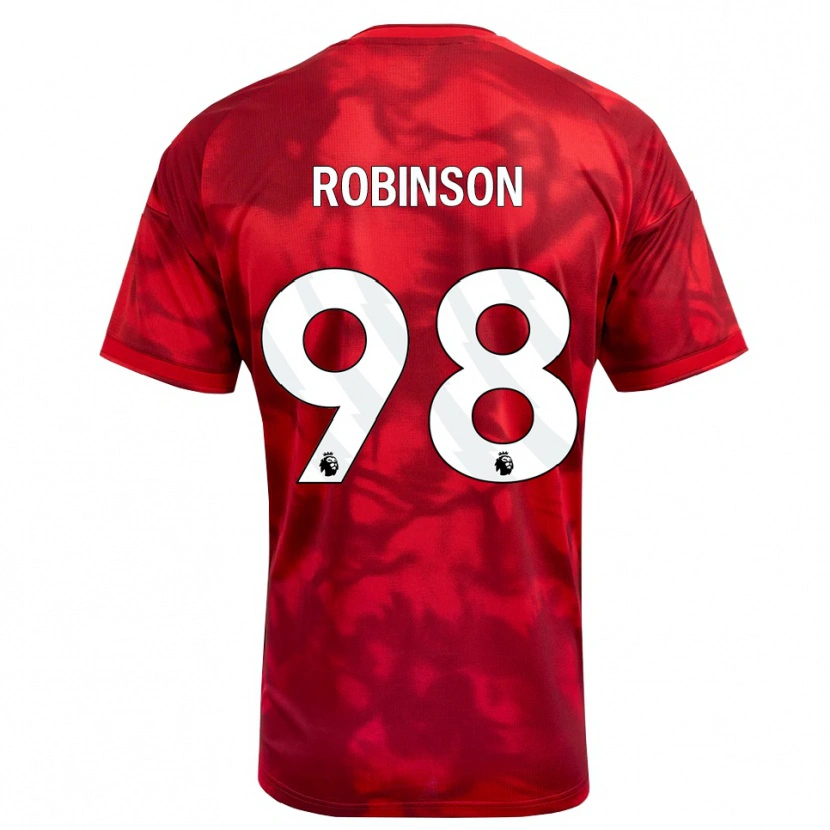 Danxen Barn Riko Robinson #98 Krimshvit Hjemmetrøye Drakt Trøye 2026/27 Skjorter T-Skjorte