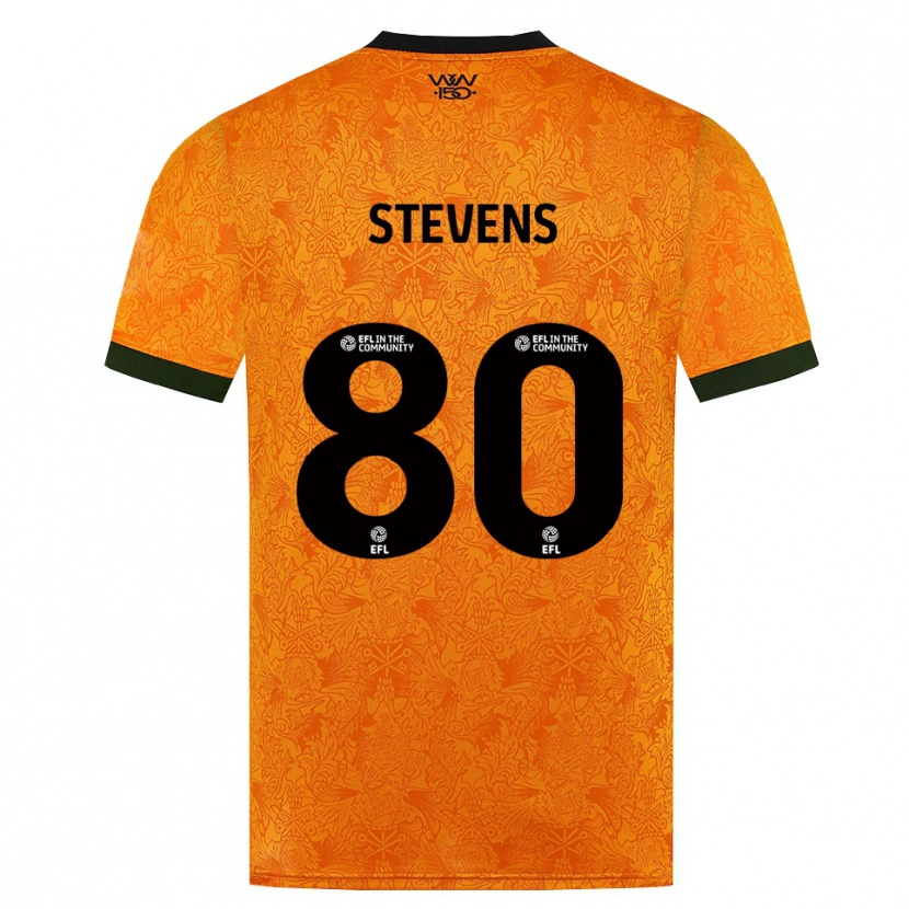 Danxen Barn Mason Stevens #80 Oransje Svart Hjemmetrøye Drakt Trøye 2026/27 Skjorter T-Skjorte