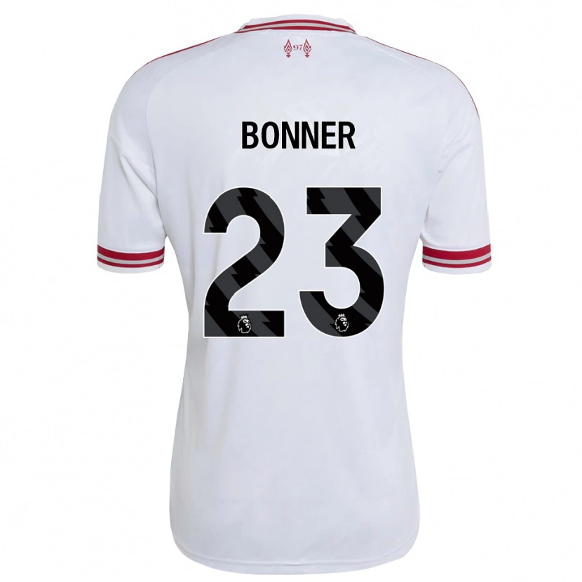 Danxen Barn Gemma Bonner #23 Rød Hvit Bortetrøye Drakt Trøye 2026/27 Skjorter T-Skjorte