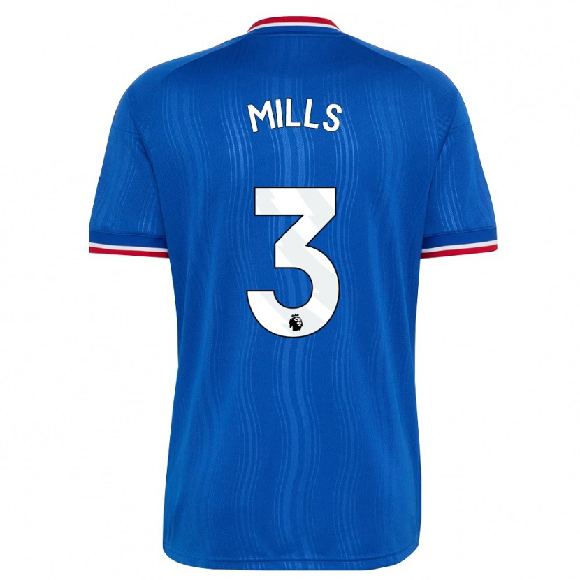 Danxen Barn Albert Mills #3 Blå Hvit Rød Bortetrøye Drakt Trøye 2026/27 Skjorter T-Skjorte