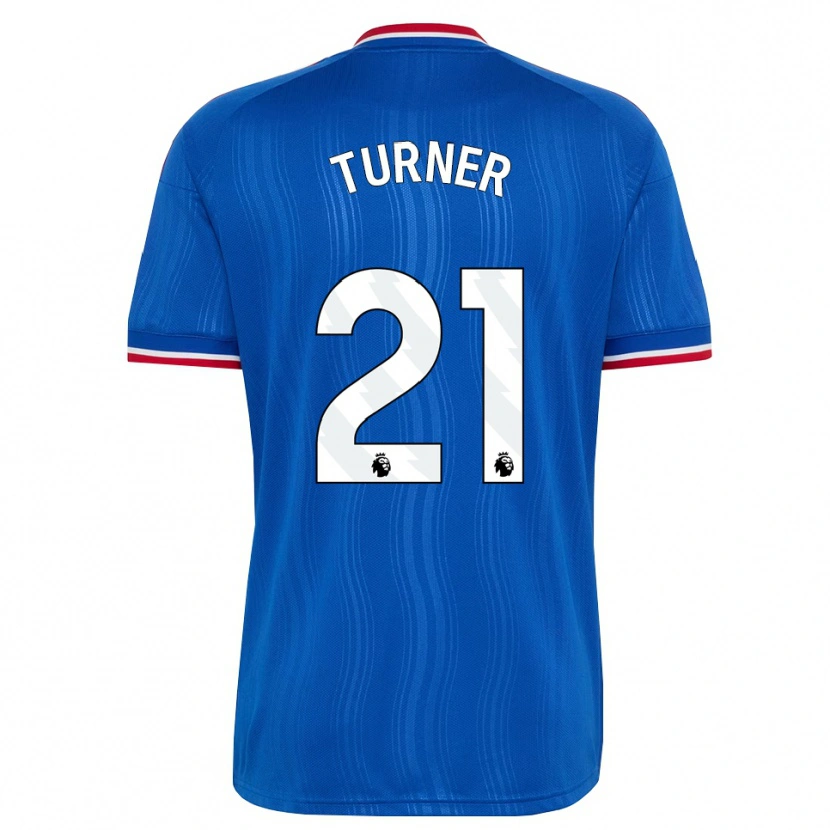 Danxen Barn Millie Turner #21 Blå Hvit Rød Bortetrøye Drakt Trøye 2026/27 Skjorter T-Skjorte