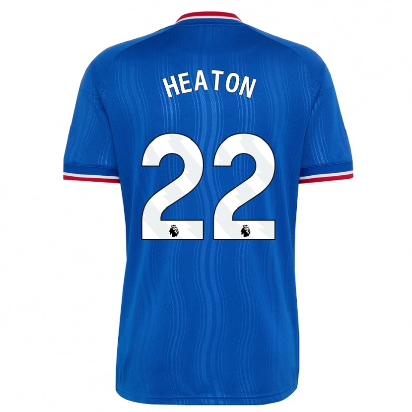 Danxen Barn Tom Heaton #22 Blå Hvit Rød Bortetrøye Drakt Trøye 2026/27 Skjorter T-Skjorte