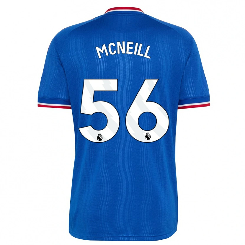 Danxen Barn Charlie Mcneill #56 Blå Hvit Rød Bortetrøye Drakt Trøye 2026/27 Skjorter T-Skjorte