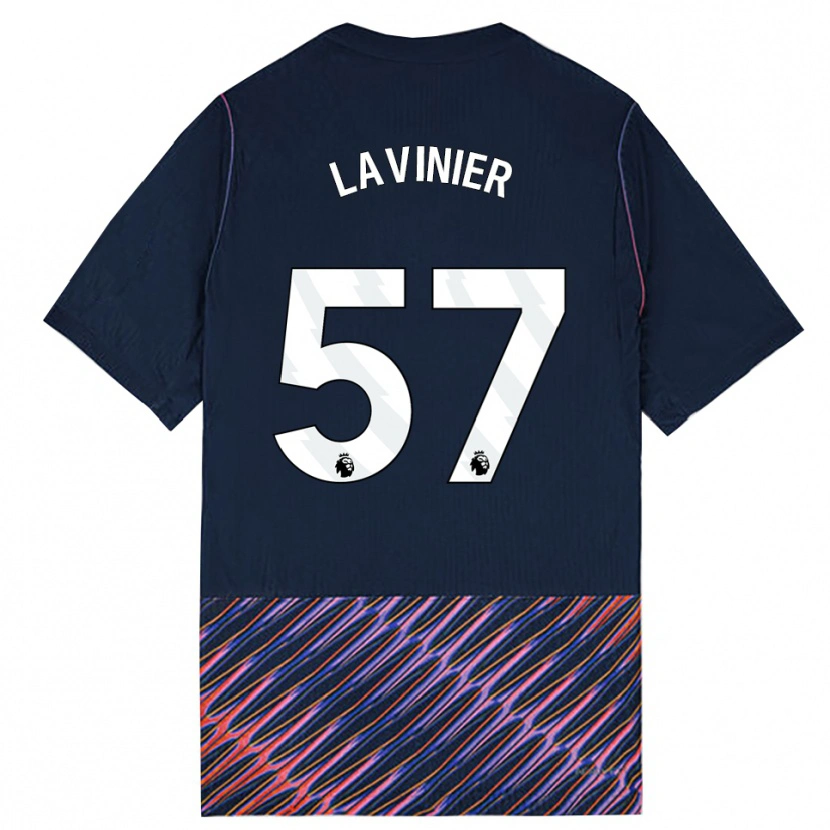 Danxen Barn Marcel Lavinier #57 Kongeblå Hvit Bortetrøye Drakt Trøye 2026/27 Skjorter T-Skjorte