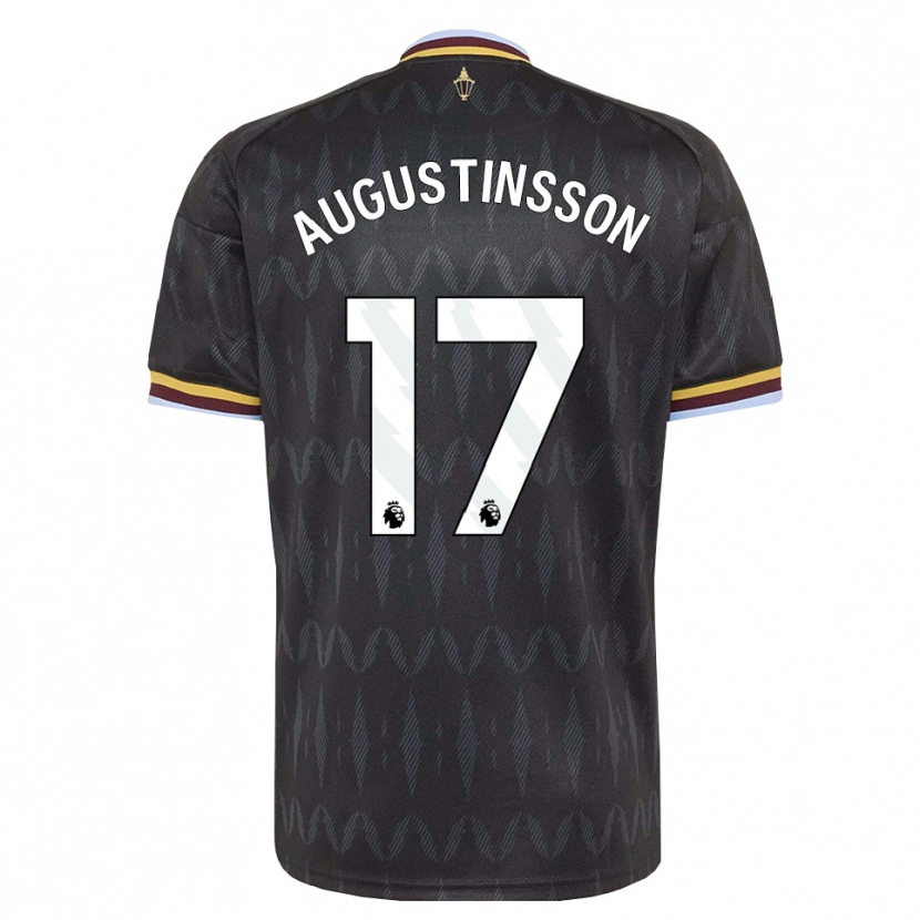 Danxen Barn Ludwig Augustinsson #17 Blå Kornblomst Svart Gul Bortetrøye Drakt Trøye 2026/27 Skjorter T-Skjorte