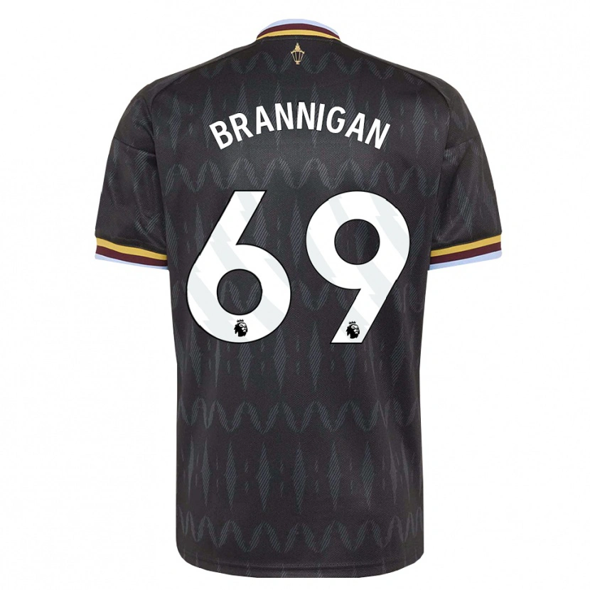 Danxen Barn Cole Brannigan #69 Blå Kornblomst Svart Gul Bortetrøye Drakt Trøye 2026/27 Skjorter T-Skjorte