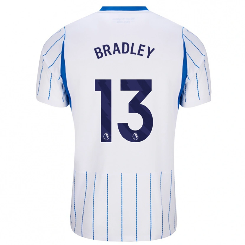 Danxen Barn Cash Bradley #13 Blå Dodger Hvit Bortetrøye Drakt Trøye 2026/27 Skjorter T-Skjorte