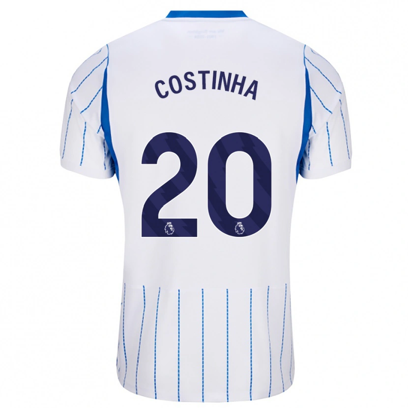 Danxen Barn João Pedro Loureiro Da Costa #20 Blå Dodger Hvit Bortetrøye Drakt Trøye 2026/27 Skjorter T-Skjorte