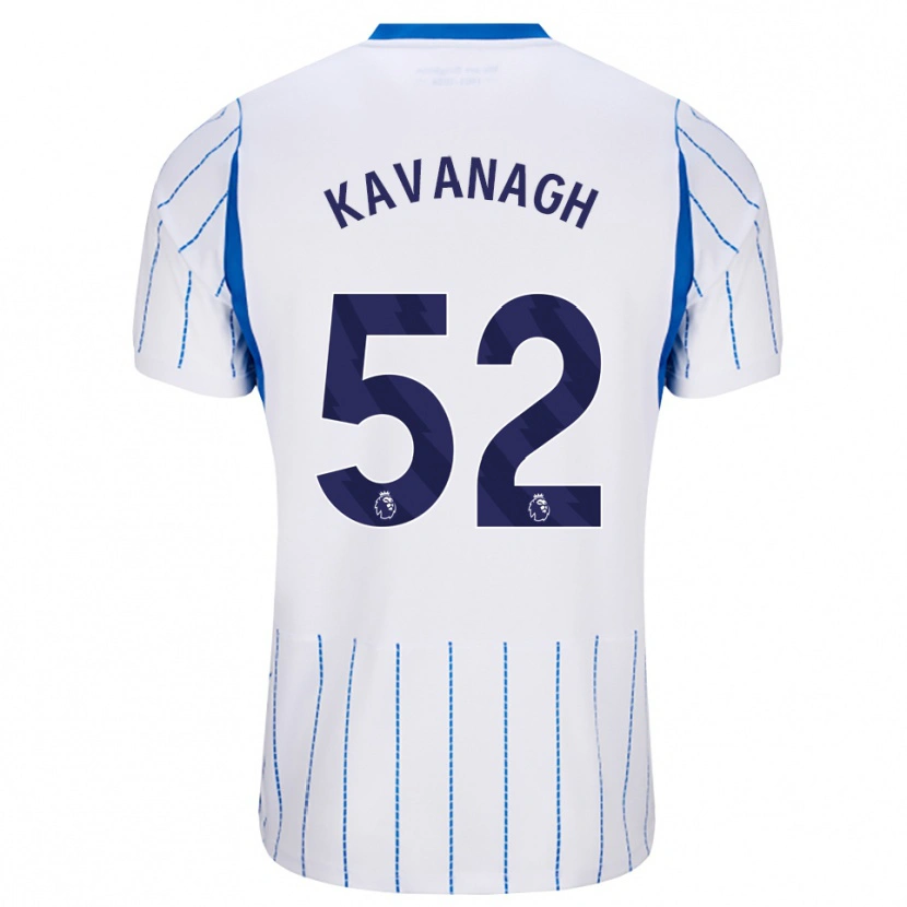 Danxen Barn Leigh Kavanagh #52 Blå Dodger Hvit Bortetrøye Drakt Trøye 2026/27 Skjorter T-Skjorte
