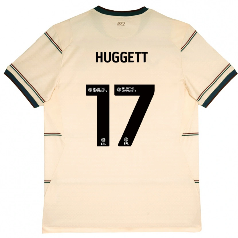 Danxen Barn Aiden Huggett #17 Beige Burgunder Bortetrøye Drakt Trøye 2026/27 Skjorter T-Skjorte