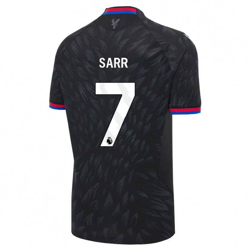 Danxen Barn Ismaïla Sarr #7 Svart Blå Rød Bortetrøye Drakt Trøye 2026/27 Skjorter T-Skjorte