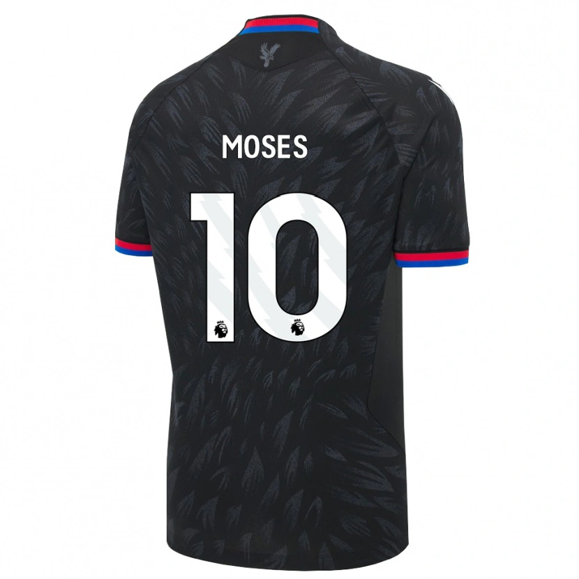 Danxen Barn Kayden Moses #10 Svart Blå Rød Bortetrøye Drakt Trøye 2026/27 Skjorter T-Skjorte