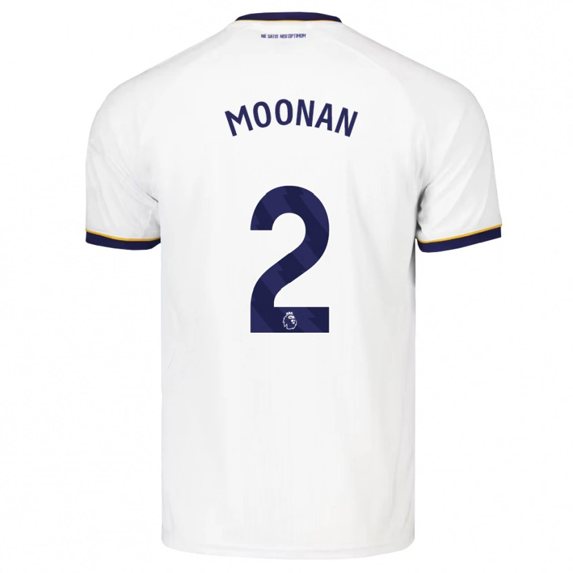 Danxen Barn Bradley Moonan #2 Midnattblå Hvit Gul Bortetrøye Drakt Trøye 2026/27 Skjorter T-Skjorte