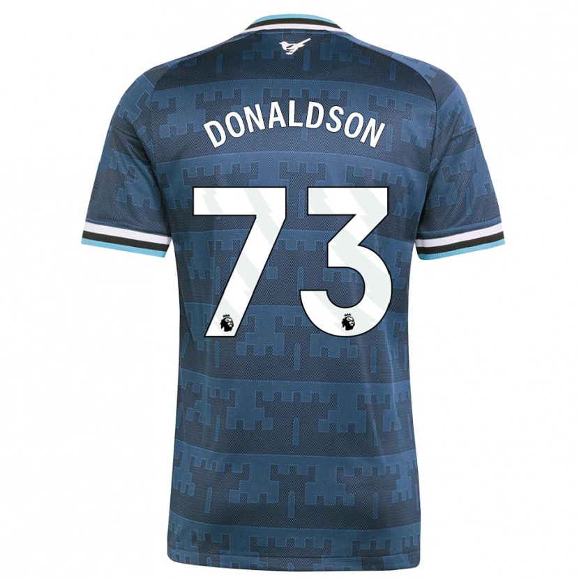 Danxen Barn Josh Donaldson #73 Gul Svart Blå Bortetrøye Drakt Trøye 2026/27 Skjorter T-Skjorte