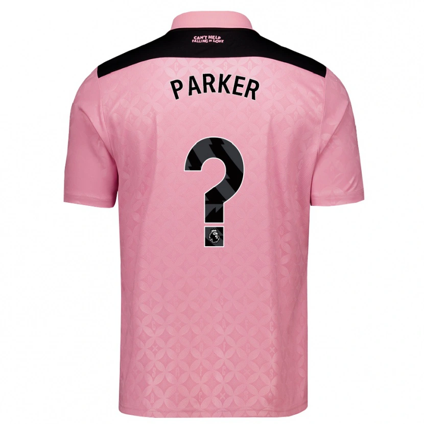 Danxen Barn Daniel Parker #0 Lys Rosa Svart Bortetrøye Drakt Trøye 2026/27 Skjorter T-Skjorte