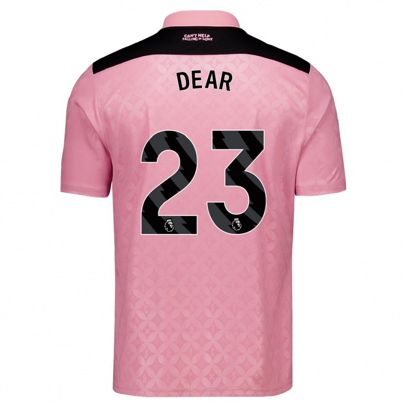 Danxen Barn Jenna Dear #23 Lys Rosa Svart Bortetrøye Drakt Trøye 2026/27 Skjorter T-Skjorte