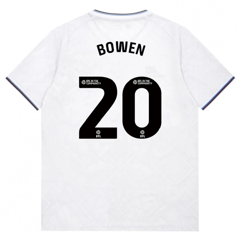 Danxen Barn Jarrod Bowen #20 Burgunder Hvit Bortetrøye Drakt Trøye 2026/27 Skjorter T-Skjorte